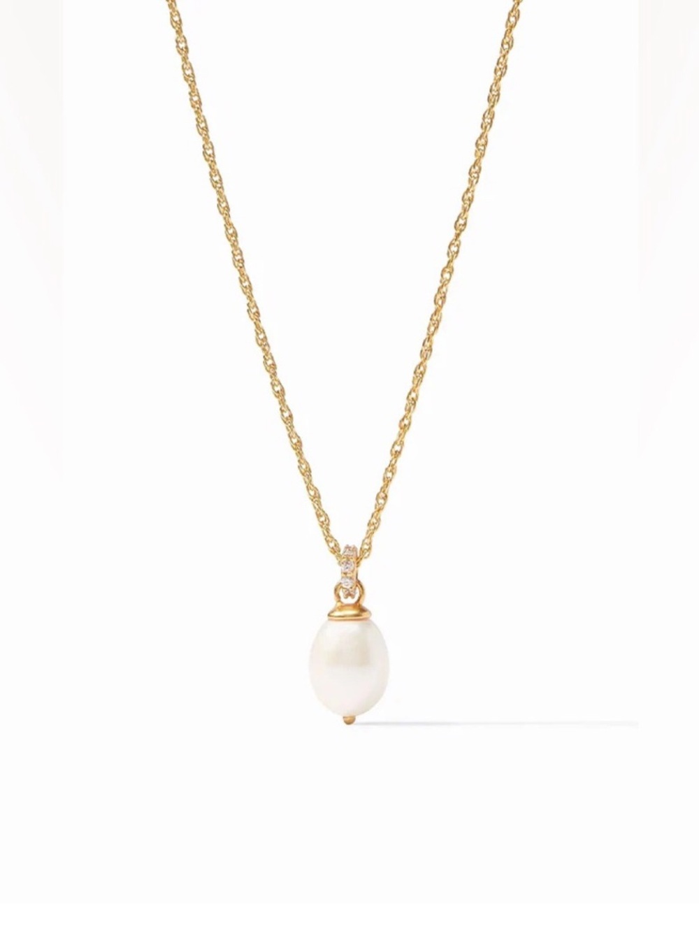 NWOT Julie Vos Celeste Solitaire Necklace